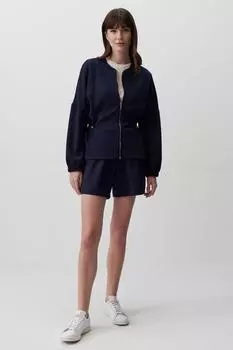 Толстовка на молнии с галстуком Jimmy Key, синий