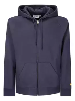 Толстовка на молнии с капюшоном CARHARTT WIP, синий