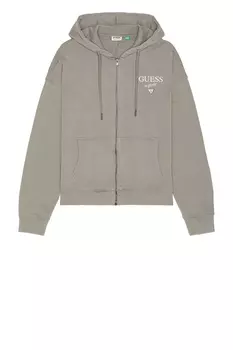 Толстовка на молнии с крашенным эффектом Guess Originals, night stone
