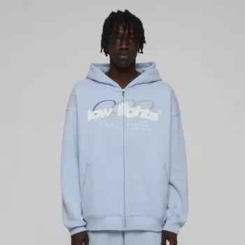 Толстовка на молнии с логотипом Arctic Ring Low Lights Studios, цвет sky blue