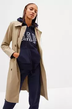 Толстовка на молнии с логотипом Gap, синий