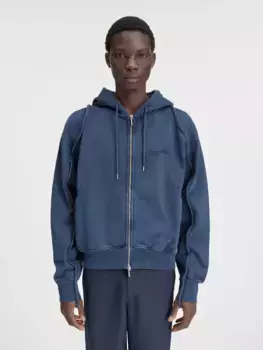 Толстовка на молнии с логотипом Wave Le Camargue Jacquemus, темно-синий