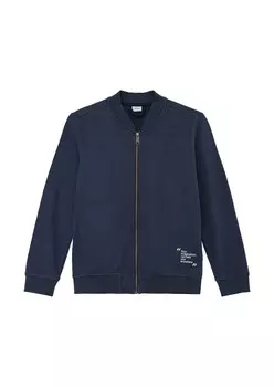 Толстовка на молнии S.Oliver, темно-синий