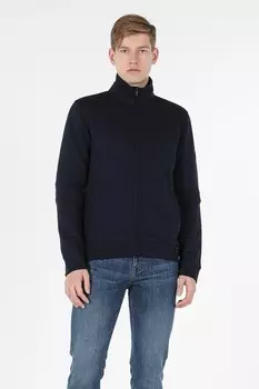 Толстовка на молнии с тиснением Colin'S, синий