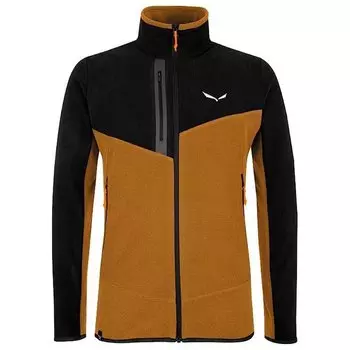 Толстовка на молнии Salewa Paganella Polarlite, коричневый