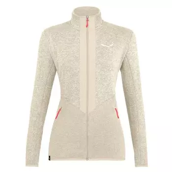 Толстовка на молнии Salewa Rocca 2 Polarlite, белый