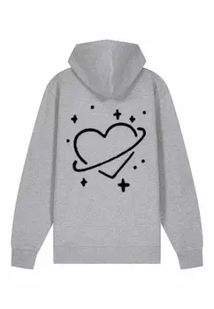 Толстовка на молнии SATURN BACK EMBROIDERY Mira Paris, серый