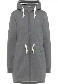 Толстовка на молнии Schmuddelwedda, пестрый серый