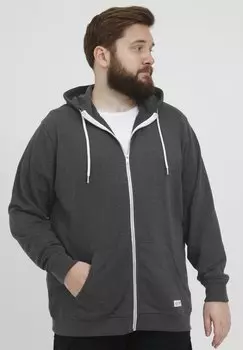 Толстовка на молнии Sdtambo Bt Solid, цвет dark grey melange