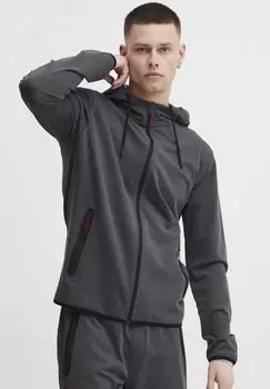 Толстовка на молнии Sdvidit Solid, цвет insignia blue melange