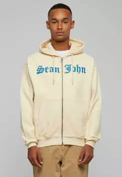 Толстовка на молнии Sean John, песочный синий