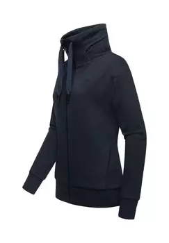 Толстовка на молнии SHOCKY Ragwear, темно-синий