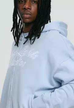 Толстовка на молнии SHUTTER ZIPPER HOODIE LOW LIGHTS STUDIOS®, синий