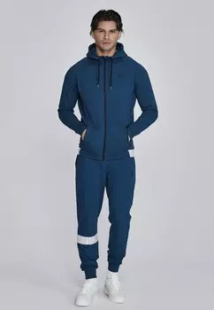 Толстовка на молнии SIKSILK, бирюзовый