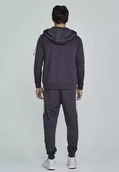 Толстовка на молнии SIKSILK, серый