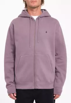 Толстовка на молнии SINGLETONE Volcom, фиолетовый