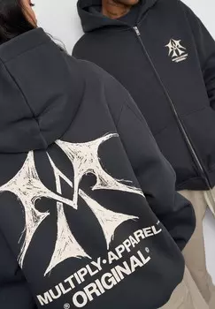 Толстовка на молнии SKETCH Multiply Apparel, антрацит