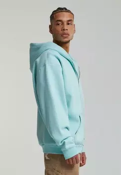 Толстовка на молнии SMALL SIGNATURE ESSENTIAL Karl Kani, светло-голубой