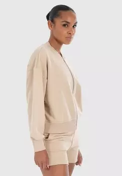 Толстовка на молнии Smilodox, бежевый