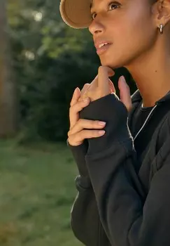 Толстовка на молнии SOFT TOUCH LONGLINE Next, черный