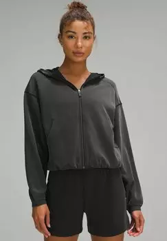 Толстовка на молнии SOFTSTREME FULL-ZIP lululemon, черный
