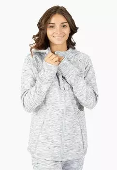 Толстовка на молнии Spyder, светло-серая