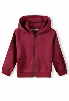 Толстовка на молнии Standard MINOTI, цвет berry