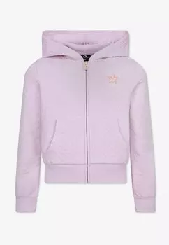 Толстовка на молнии STAR POINTELLE FULL ZIP HOODIE Converse, розовый