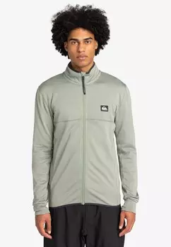 Толстовка на молнии STEEP POINT Quiksilver, зеленый