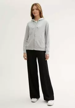 Толстовка на молнии STRICK BASIC TOM TAILOR DENIM, серый