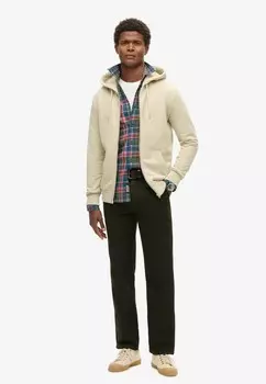 Толстовка на молнии Superdry, бежевый