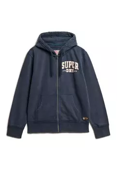 Толстовка на молнии Superdry, синий