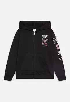 Толстовка на молнии SURF FEELING ZIPPED BRUSHED Roxy, черный