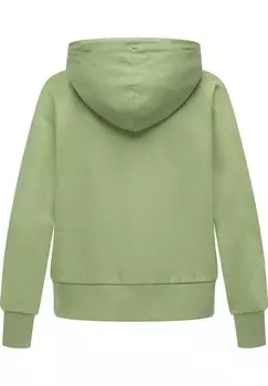 Толстовка на молнии TAILA Ragwear, зеленый