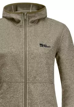 Толстовка на молнии TANNENSPUR Jack Wolfskin, бежевый