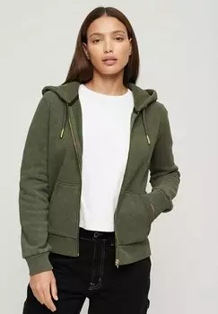 Толстовка на молнии TATTOO Superdry, хаки