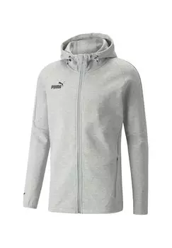 Толстовка на молнии TEAMSPORT TEAMFINAL CASUALS Puma, серый