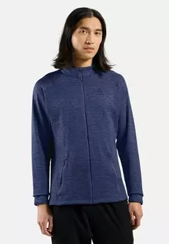 Толстовка на молнии TENCIA - Fleece jacket ODLO, синий