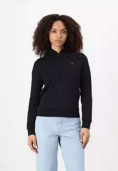 Толстовка на молнии TERRY ZIP THROUGH Calvin Klein, черный