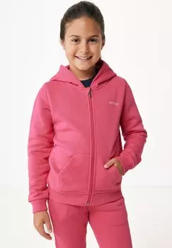 Толстовка на молнии Through Basic Full Mexx, цвет warm pink