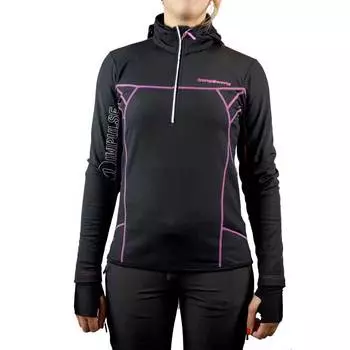 Толстовка на молнии Trangoworld Azer Hooded, черный