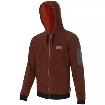 Толстовка на молнии Trangoworld Tindaya Hooded, красный