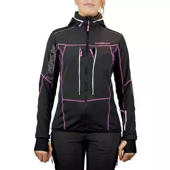 Толстовка на молнии Trangoworld Varka Hooded, черный