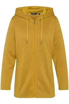 Толстовка на молнии Ulla Popken, желтый