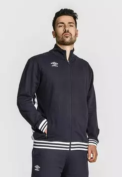 Толстовка на молнии Umbro, темно-синяя