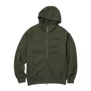 Толстовка на молнии Uniqlo Heattech, 57 оливковый