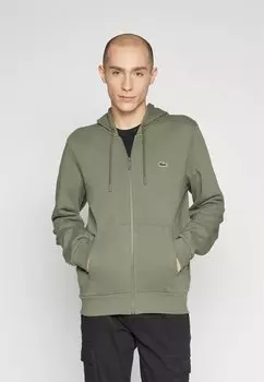 Толстовка на молнии Unisex Lacoste, цвет vert kaki