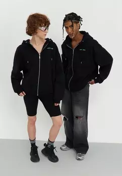 Толстовка на молнии UNISEX YOURTURN, черный