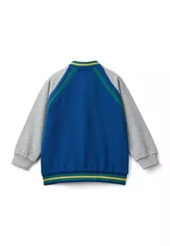 Толстовка на молнии United Colors of Benetton, синий