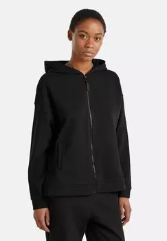 Толстовка на молнии United Colors of Benetton, черный